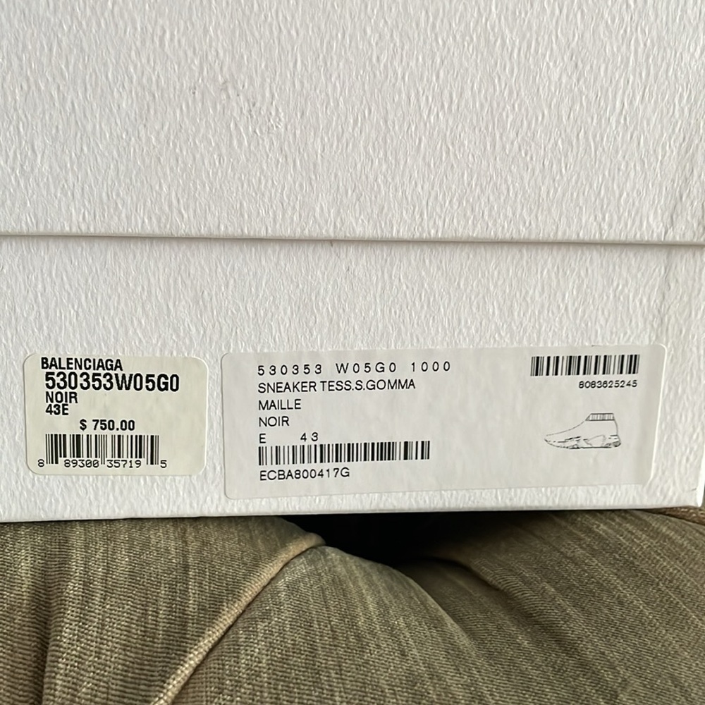 New BALENCIAGA sock sneakers - Picture 9 of 13